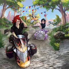 Fanart - Sea Salt Karts